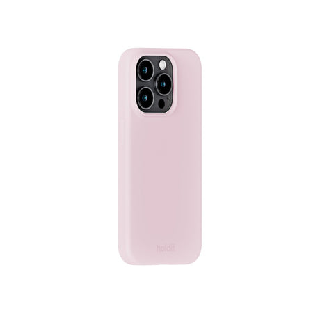 Holdit iPhone 15 Pro Soft Touch Silikone Mobil Cover - Pale Pink