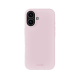 Holdit iPhone 16 Soft Touch Silikone Mobil Cover - Pale Pink