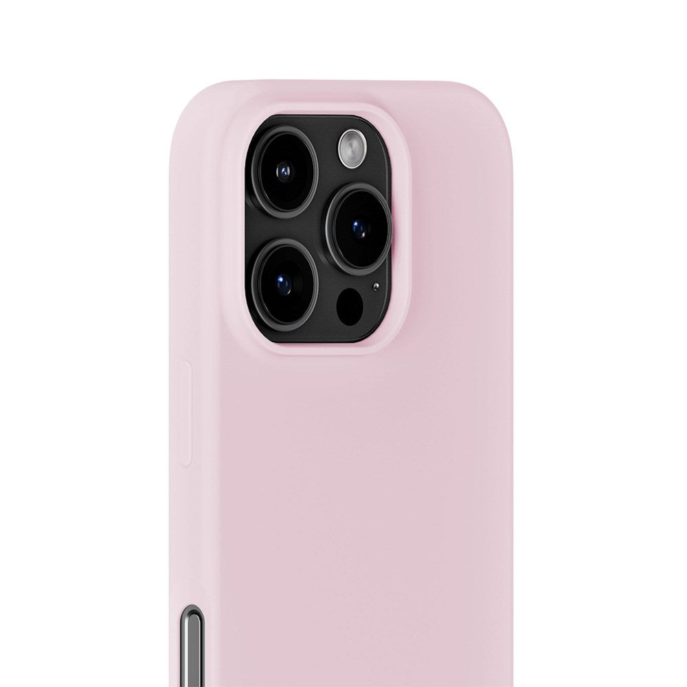 Holdit iPhone 16 Pro Soft Touch Silikone Mobil Cover - Pale Pink