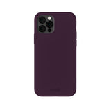Holdit iPhone 12 / 12 Pro Soft Touch Silikone Mobil Cover - Deep Plum