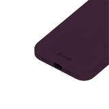 Holdit iPhone 12 / 12 Pro Soft Touch Silikone Mobil Cover - Deep Plum