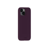 Holdit iPhone 15 Soft Touch Silikone Mobil Cover - Deep Plum