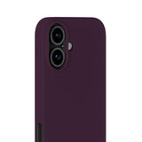 Holdit iPhone 16 Soft Touch Silikone Mobil Cover - Deep Plum
