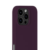 Holdit iPhone 16 Pro Soft Touch Silikone Mobil Cover - Deep Plum