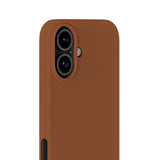 Holdit iPhone 16 Soft Touch Silikone Mobil Cover - Almond Brown