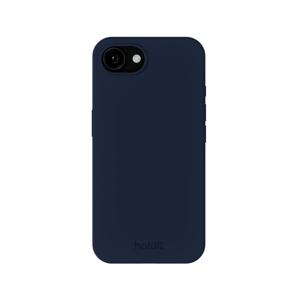Holdit iPhone 17e / 16e Soft Touch Silikone Mobil Cover - Midnight Blue
