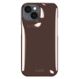 iPhone 16e / 15 / 14 / 13 Holdit Puffy Case - Chocolate