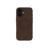 3D Holdit Silicone Sticker - Stjerne - Chocolate