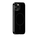 iPhone 12 / 12 Pro Holdit Mono Case - MagSafe Kompatibel - Black / Gray