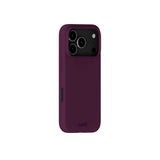Holdit iPhone 17 Pro Max Soft Touch Silikone Mobil Cover - Deep Plum