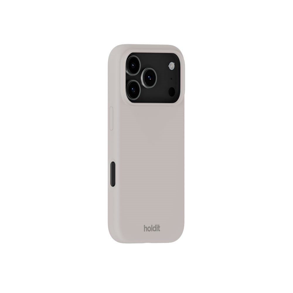 iPhone 18 Pro Max / 17 Pro Max Holdit Soft Touch Silikone Mobil Cover - Wool Gray