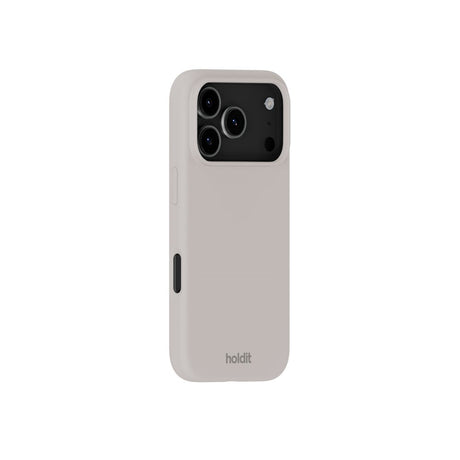 iPhone 18 Pro Max / 17 Pro Max Holdit Soft Touch Silikone Mobil Cover - Wool Gray