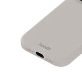 iPhone 18 Pro Max / 17 Pro Max Holdit Soft Touch Silikone Mobil Cover - Wool Gray