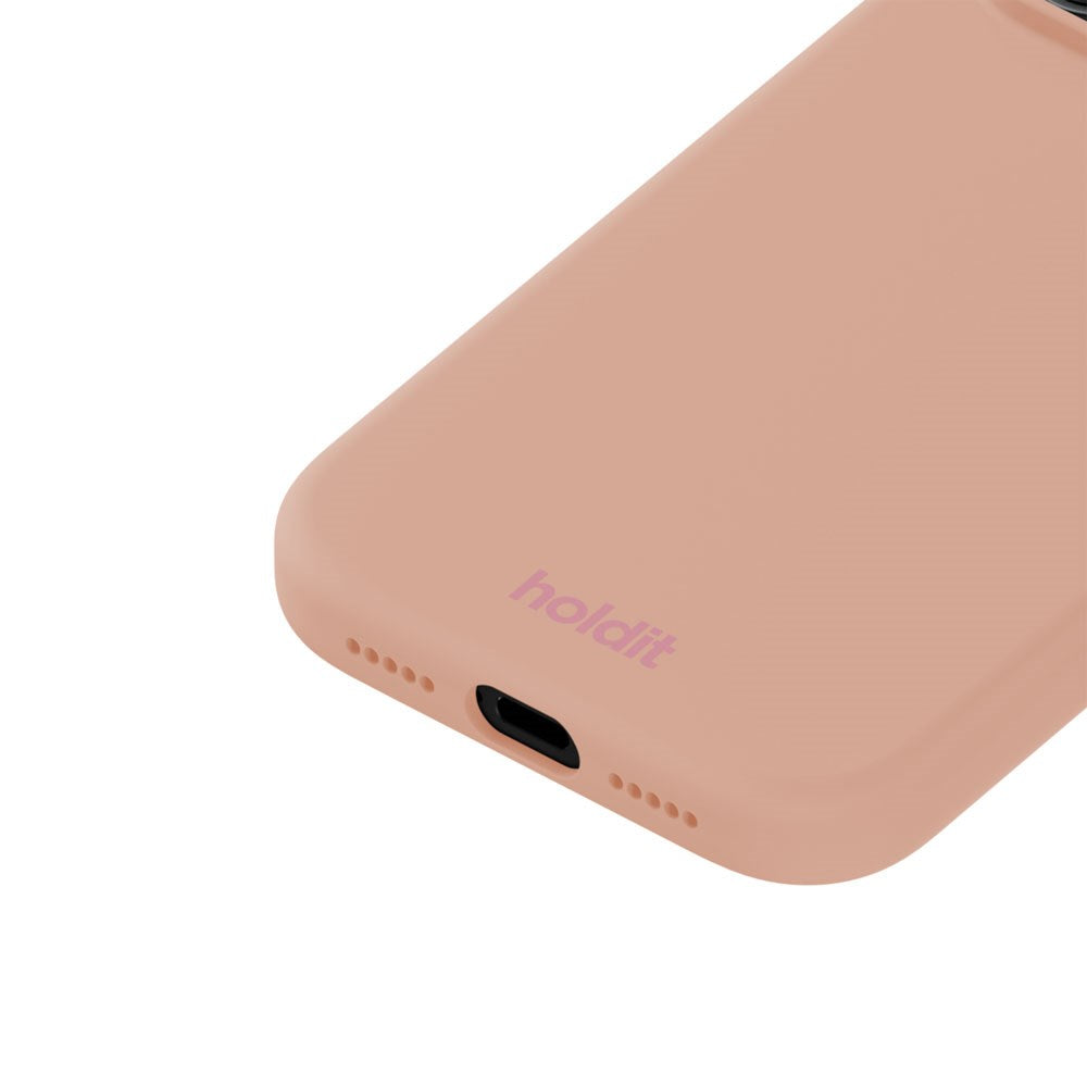 iPhone 18 Pro Max / 17 Pro Max Holdit Soft Touch Silikone Mobil Cover - Bare Pink