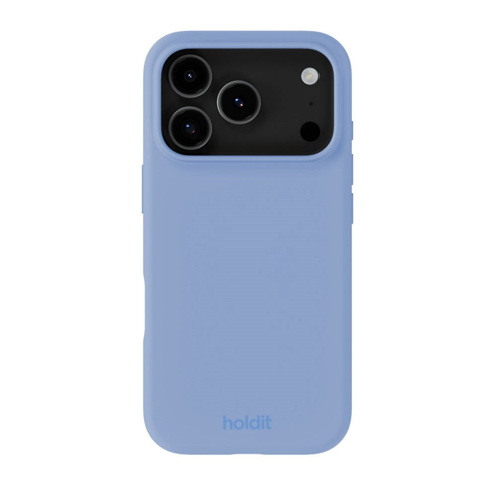 iPhone 18 Pro Max / 17 Pro Max Holdit Soft Touch Silikone Mobil Cover - Soft Cobalt