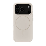 iPhone 18 Pro / 17 Pro Holdit Mono Cover - MagSafe Kompatibel - Light Beige / Beige
