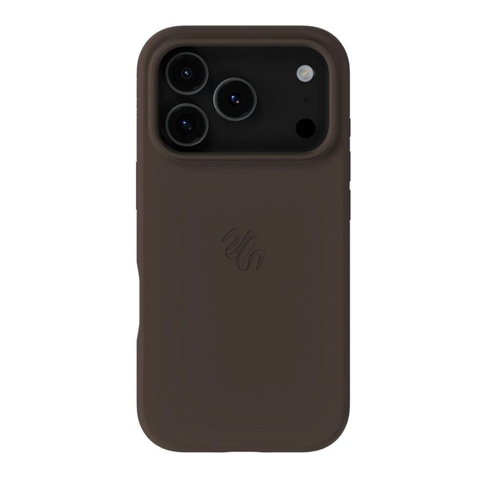 iPhone 18 Pro / 17 Pro Holdit Soft Touch MagSafe Silikone Mobil Cover - Chocolate