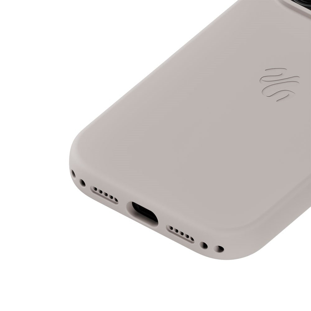 iPhone 18 Pro / 17 Pro Holdit Soft Touch MagSafe Silikone Mobil Cover - Wool Gray