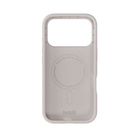 iPhone 18 Pro / 17 Pro Holdit Soft Touch MagSafe Silikone Mobil Cover - Wool Gray