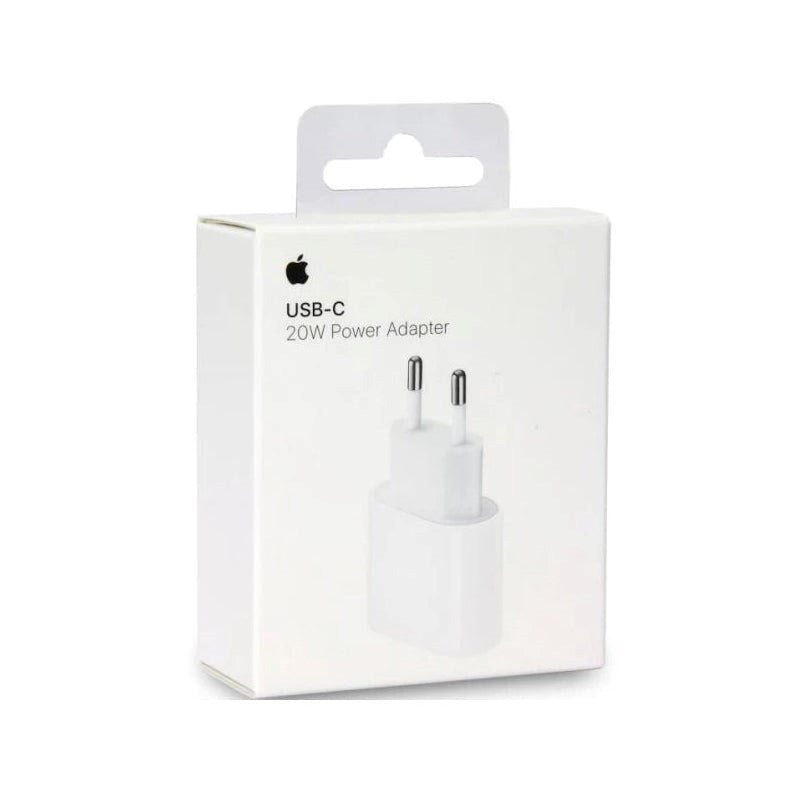 Original Apple PD (Power Delivery) 20W Vægoplader m. USB-C - Hvid  (MHJE3ZM/A)