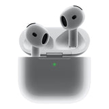 Apple AirPods 4 med Aktiv Støjreduktion  In-Ear Headset inkl. Trådløst Opladningsetui - Hvid - (DEMO)