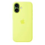iPhone 17 Original Apple Silikone Cover - MagSafe Kompatibel - Neon Yellow (MGEV4ZM/A)