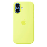 iPhone 17 Original Apple Silikone Cover - MagSafe Kompatibel - Neon Yellow (MGEV4ZM/A)