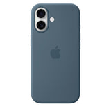 iPhone 17 Original Apple Silikone Cover - MagSafe Kompatibel - Anchor Blue (MGEW4ZM/A)