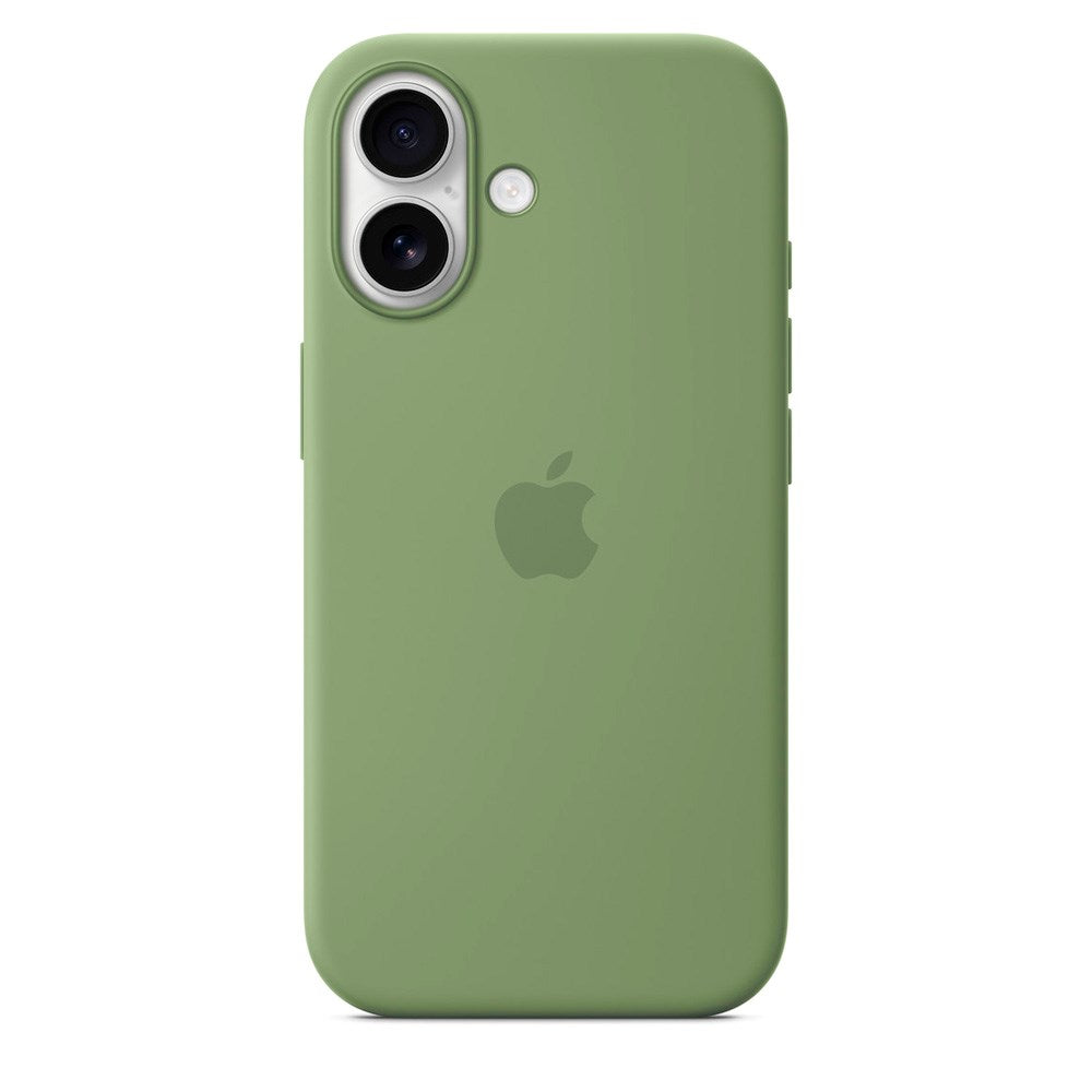 iPhone 17 Original Apple Silikone Cover - MagSafe Kompatibel - Light Moss (MGEX4ZM/A)