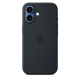 iPhone 17 Original Apple Silikone Cover - MagSafe Kompatibel - Black (MGF14ZM/A)