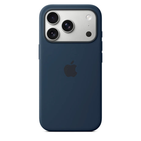 iPhone 17 Pro Original Apple Silikone Cover - MagSafe Kompatibel - Midnight (MGFH4ZM/A)