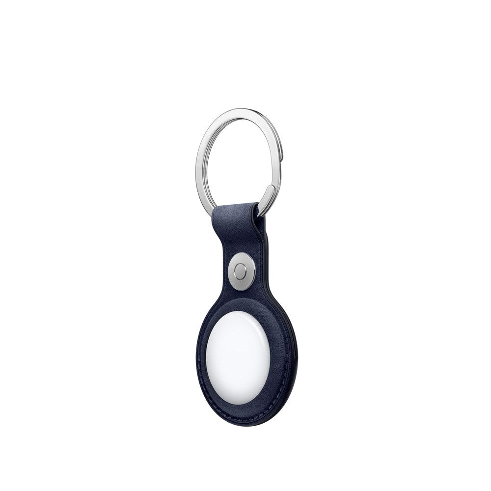 Original Apple AirTag 1. & 2. Gen. FineWoven Nøglering - Navy (MGG14ZM/A)