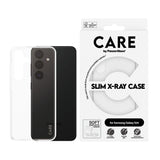 Samsung Galaxy S24 CARE by PanzerGlass FASHION X-Ray Soft Basic Mobil Cover - Transparent