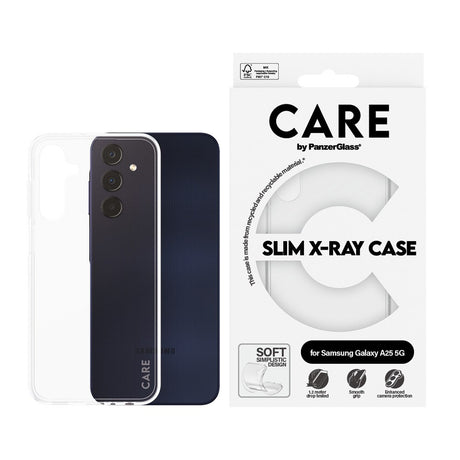 Samsung Galaxy A25 (5G) CARE by PanzerGlass FASHION X-Ray Soft Basic Mobil Cover - Transparent