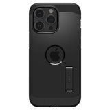 Spigen iPhone 15 Pro Max Tough Armor Case m. Kickstand - MagSafe Kompatibel - Sort - (DEMO)