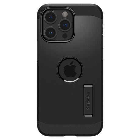Spigen iPhone 15 Pro Max Tough Armor Case m. Kickstand - MagSafe Kompatibel - Sort - (DEMO)