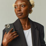 Trunk iPhone 13 Pro Max Ægte Læder Bagside Cover - Brun - (DEMO)