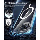 ESR - iPhone 17e / 16e - Classic Hybrid Cover - MagSafe Kompatibel - Gennemsigtig