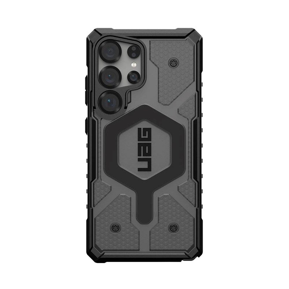 UAG Samsung Galaxy S25 Ultra PATHFINDER Series Bagside Cover - Qi Kompatibel - Clear / Ash