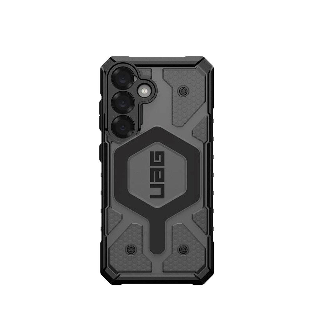 UAG Samsung Galaxy S25 PATHFINDER Series Bagside Cover - Qi Kompatibel - Clear / Ash