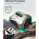 ESR AirPods Pro (3. gen.) Cyber FlickLock Case m. Karabinhage & Lås - Titanium