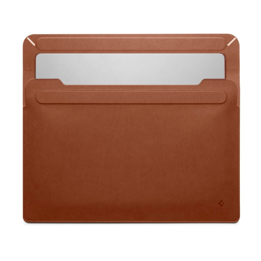 Spigen Valentinus Sleeve til MacBook / Laptop 13-14" (36 x 25 x 2 cm) - Classic Brown