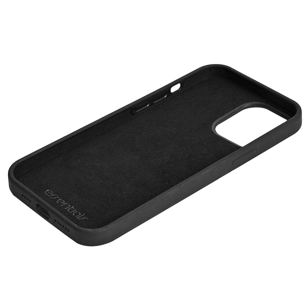 Essentials iPhone 12 Mini Silikone Mobil Cover - Sort