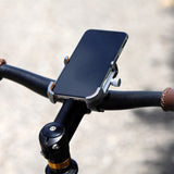 T'NB Mobilholder til Cykel (6 - 10,5 cm) - Sølv