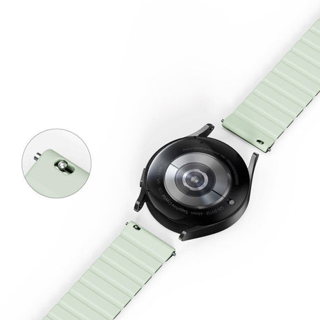 Universal Smartwatch Rem 20mm Dux Ducis LD-Series Silikone Rem m. Magnetisk Lukning - Grøn