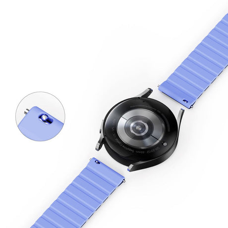 Universal Smartwatch Rem 20mm Dux Ducis LD-Series Silikone Rem m. Magnetisk Lukning - Blå