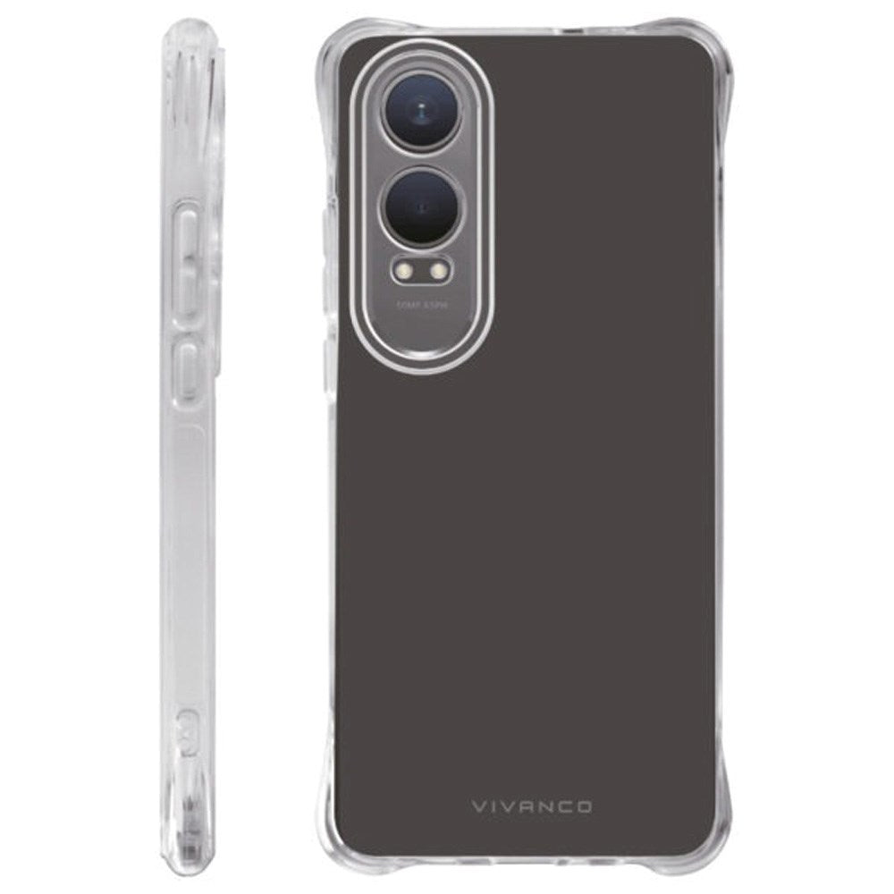 OnePlus Nord CE4 Lite - Vivanco Anti-Shock Cover - Gennemsigtig