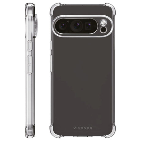 Google Pixel 9 Pro XL - Vivanco Anti-Shock Cover - Gennemsigtig