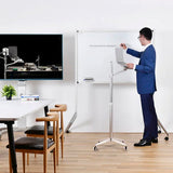 4Smarts ErgoFix H17 Universal Stander m. Hjul til Smartphone / Tablet & Laptop - Sølv