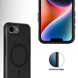iPhone 16e - 4smarts Defend Hybrid Cover - MagSafe Kompatibel - Sort